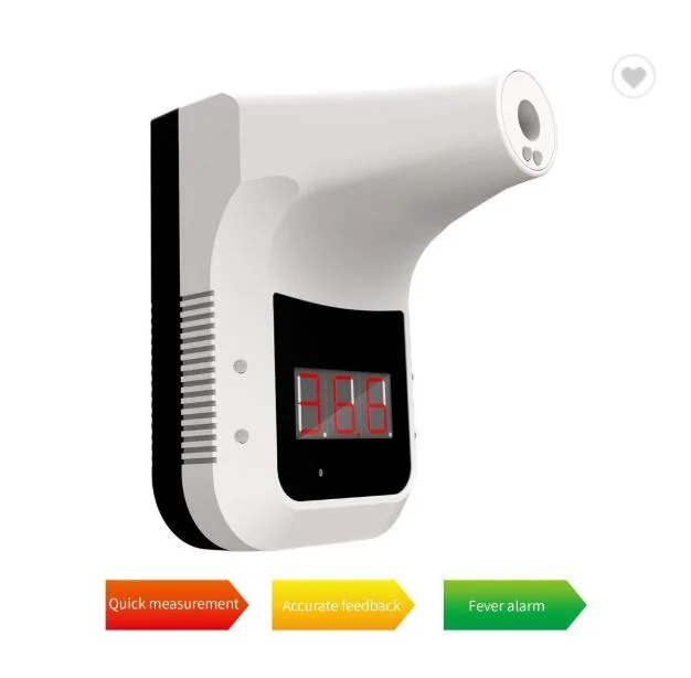 Wall Mounted Fever Digital Infrared IR Forehead Thermometer Non-Contact Infrared Thermometer Forehead