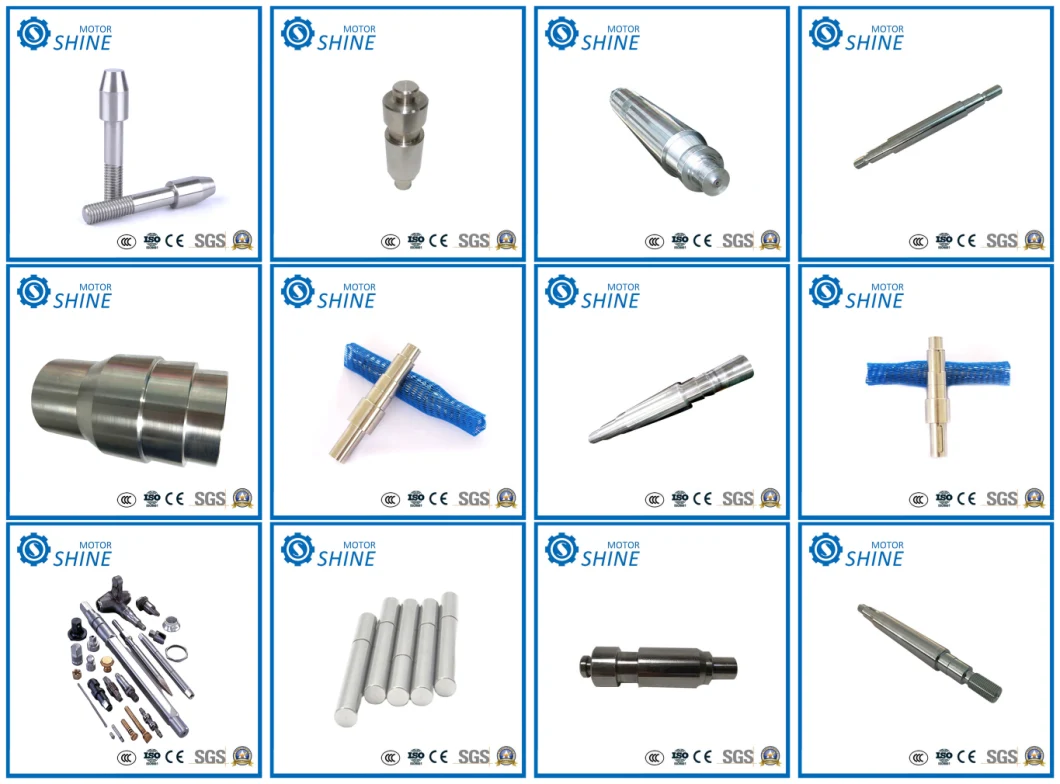 China High Quality Mechanical Shaft Parts Motor Shaft Parts Customization