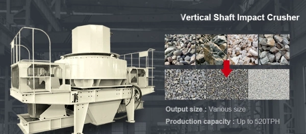 Silica Sand Making Processing Equipment Vertical Shaft Impact Crusher