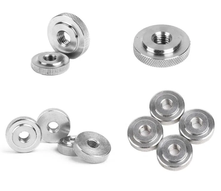 Stainless Steel High Quality Knurling Nut Flower Nut Round Nut