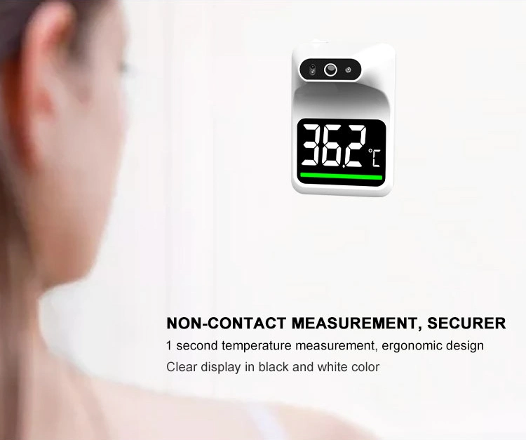 Non Contact Forehead Thermometer Stand Tripod Wall-Mounted Forehead Thermometer Termometer Scanner