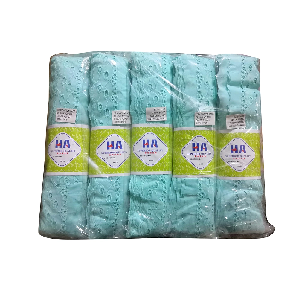 Custom High Quality Fashion Design Cotton Lace Trim for Curtain Accessories