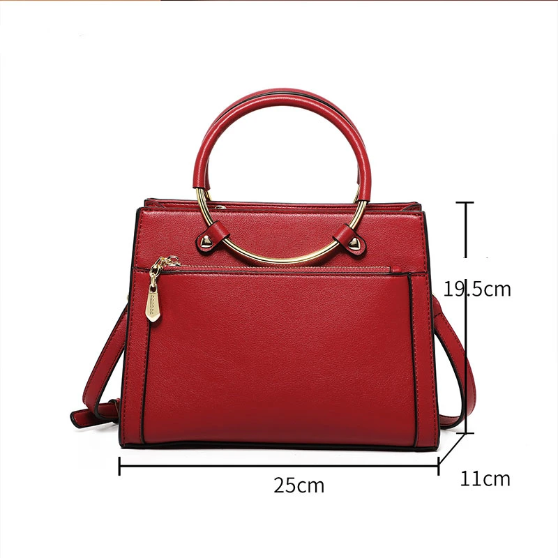 High Quality Fashion Design Hardware Metal Designer Strap Handbag Women Shoulder Bag with Fast Delivery Time