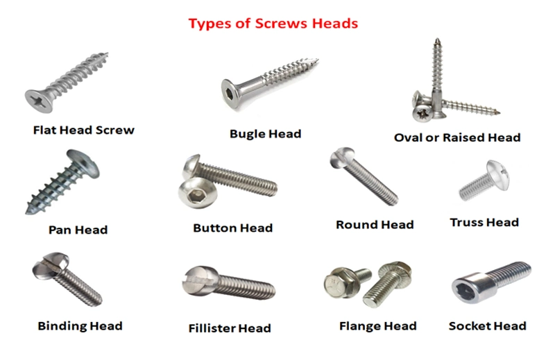 Customized Non-Standard 304 316 Stainless Steel Machine Screw Self Tapping Screw