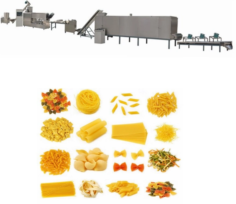 Remarkable Screw Shell Macaroni Pasta Extruder Snack Processing Line