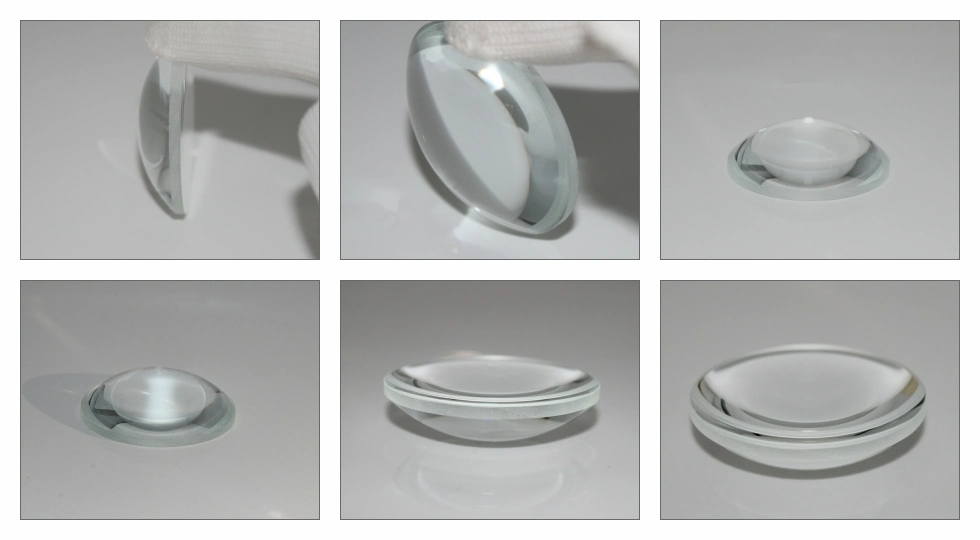 Optical K9 Glass Dia. 188.20mm Plano Convex Spherical Lens for Automobile