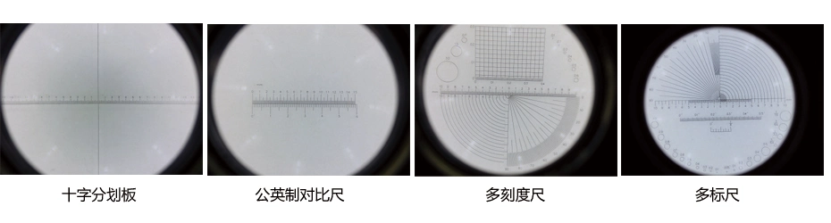 Portable Mf 0401AA 10X Measuring Magnifier Textile Magnifier Loupe