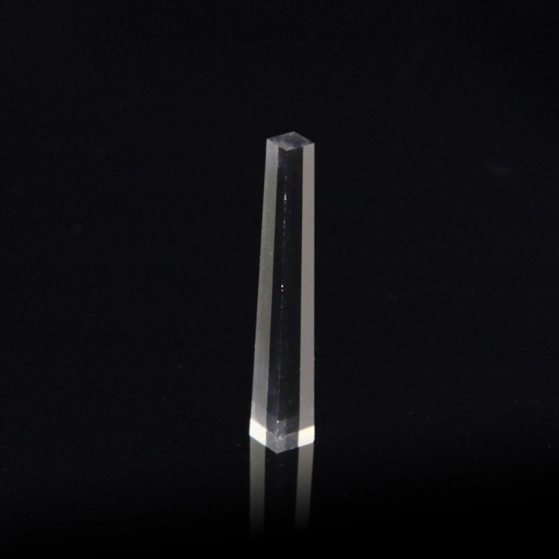 Decoration K9l Bk7 Glass Crystal Pyramid Light Guide Rod Prism