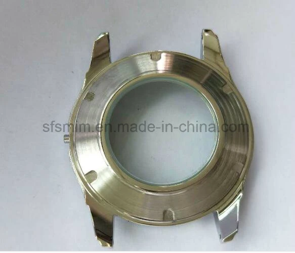 44mm Polished 316L Stainless Steel Watch Case Sapphire Glass Fit St36/Eta6497/Eta6498