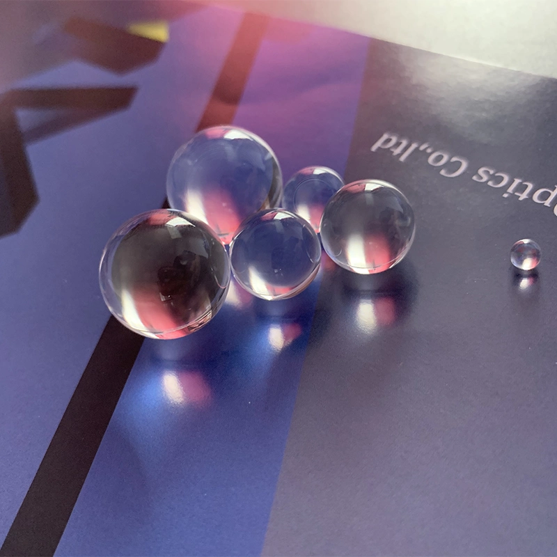 Mini 0.5mm High Hardness Materials Sapphire Balls Spherical Lens for Fiber Probe