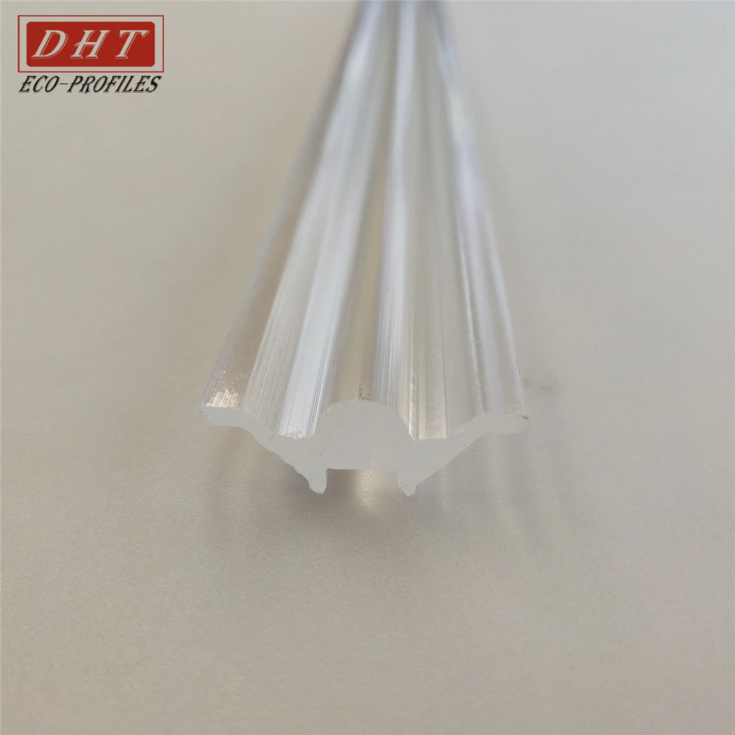 Optical PMMA and PC Lenses Extruded Craft for LED Light Wall Washer Lens