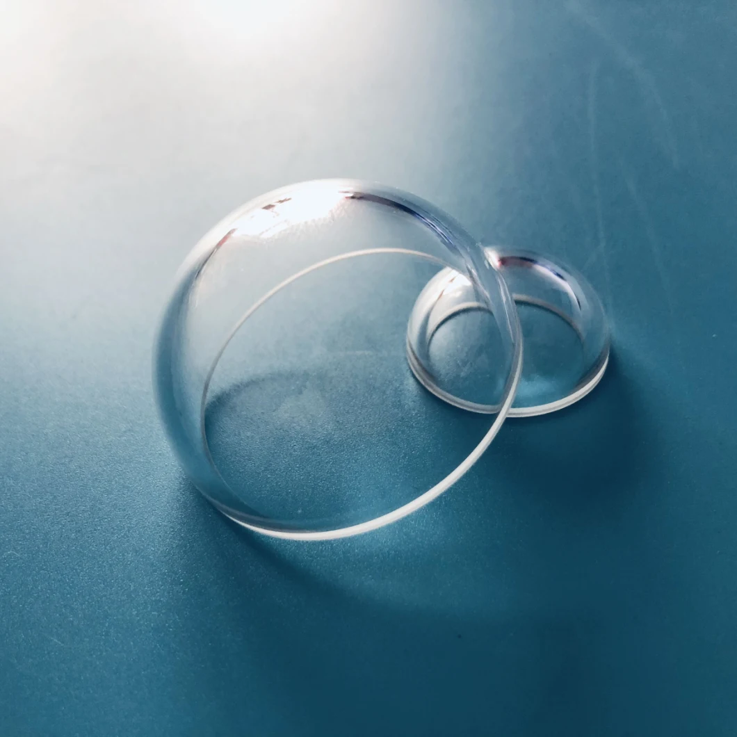Small Clear Spherical Optical Bk7, K9, Quartz, Sapphire Glass Dome Lens Ball Cover for Camera