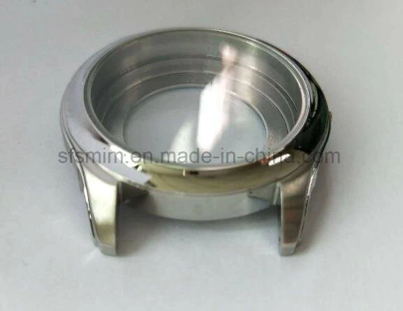 44mm Polished 316L Stainless Steel Watch Case Sapphire Glass Fit St36/Eta6497/Eta6498