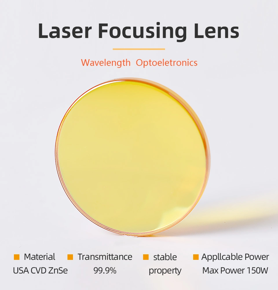 Opex Wavelength CO2 Laser Lens Znse Focusing Lens Dia. 12 18mm 19 20 for Laser Equipment Ronar-Smith