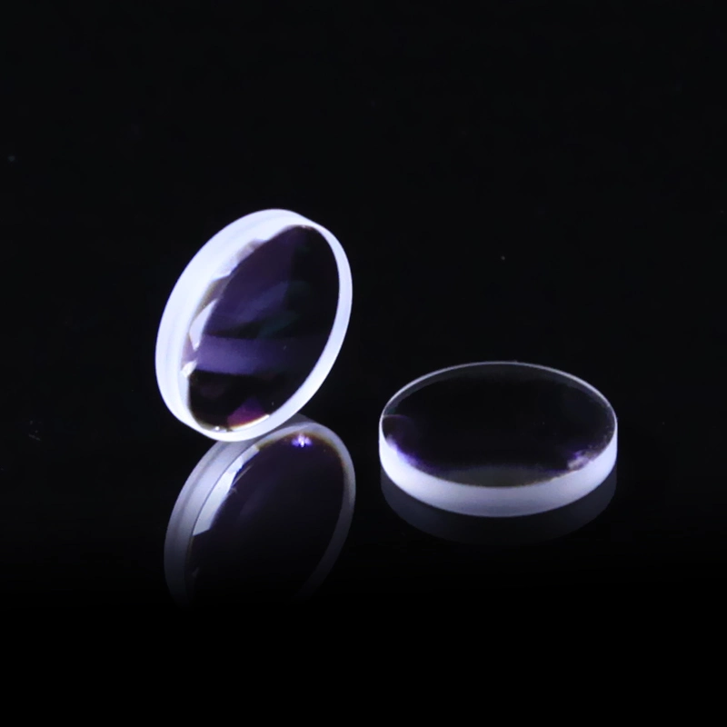 K9 Spherical Optical Glass Convex Concave Meniscus Lens