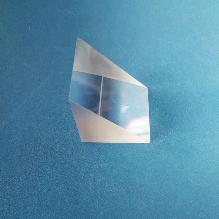 Customised Optical Glass Bk7/K9 Right Angle Triangular Wedge Prism
