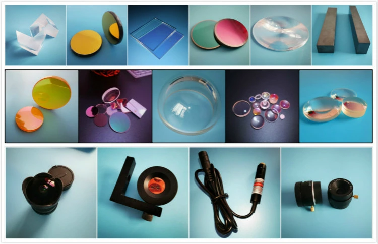 Fused Silica Optical Glass Convex-Concave Positive Meniscus Achromatic Spherical Lens