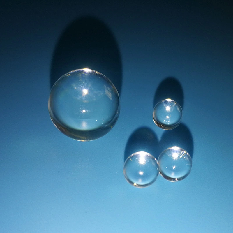 Hot Sale Inventory 3/4/5/6/7/8/9/10mm H-Zfla90 K9 Fused Silica Glass Half Ball Lens Focusing Lens High Purity Sapphire Ball Lenses