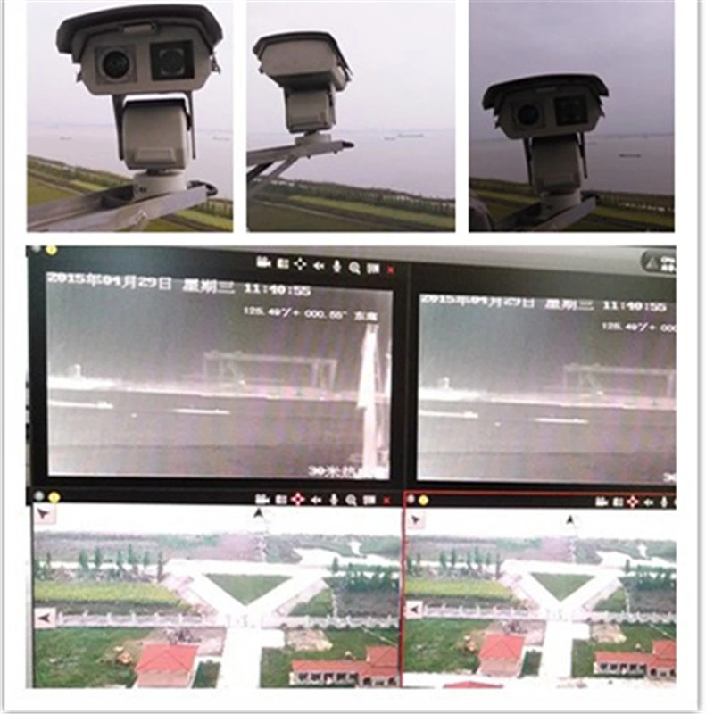 2.0MP HD 3km Laser and 150mm Lens Thermal Imaging PTZ Camera