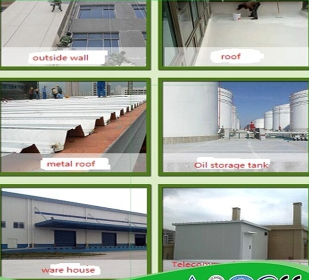 Reflective, Lower Temperatures Anti Rusty, Anti Corrossion Waterproof Roof Coating
