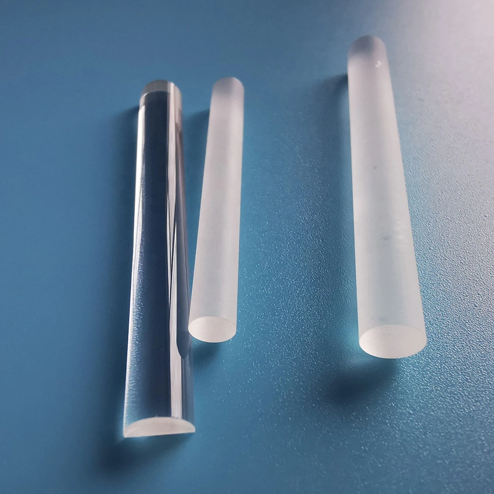 Fused Silica/K9/Sapphire Optical Glass Polished and Coating Half Cylindrical Rod Lens