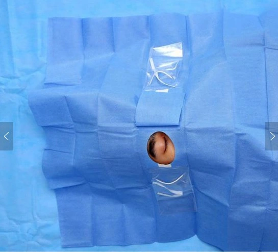 Medical Supplies Adhesive Ophthalmic Surgical Eye Drapes Pack