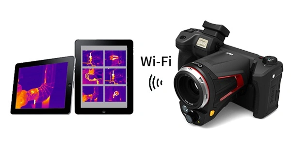 High Resolution Digital Infrared Thermal Imaging Camera with Wide Angle Lens and 5