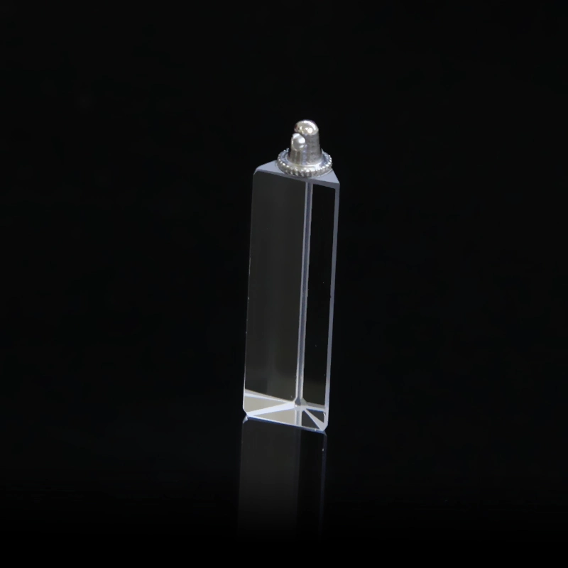 Be Coated K9 Quartz Sapphire Equilateral Triangular Prisms with Screw