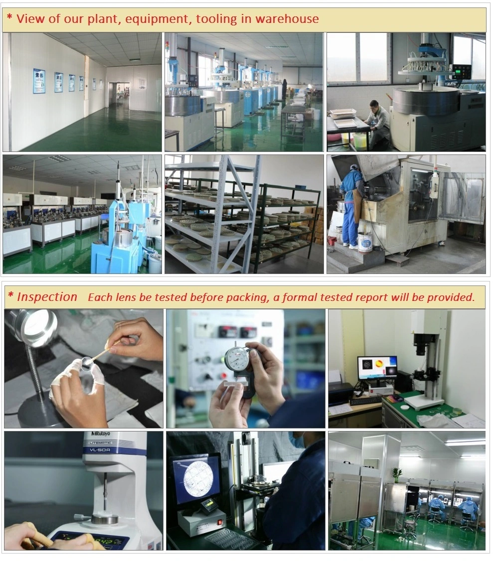 High Quality Customized Bk7 Glass Optical Plano Concave Cylindrical Lens
