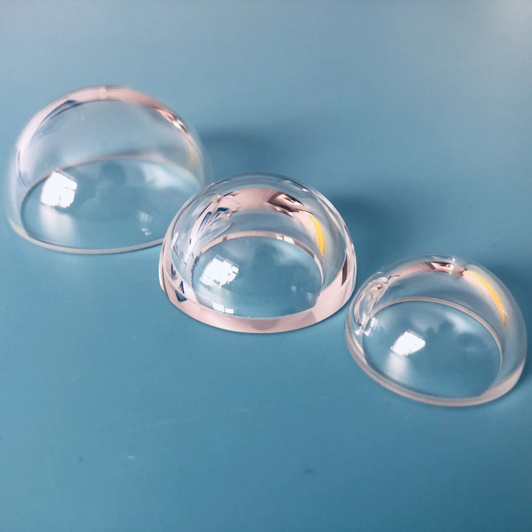 Small Clear Spherical Optical Bk7, K9, Quartz, Sapphire Glass Dome Lens Ball Cover for Camera