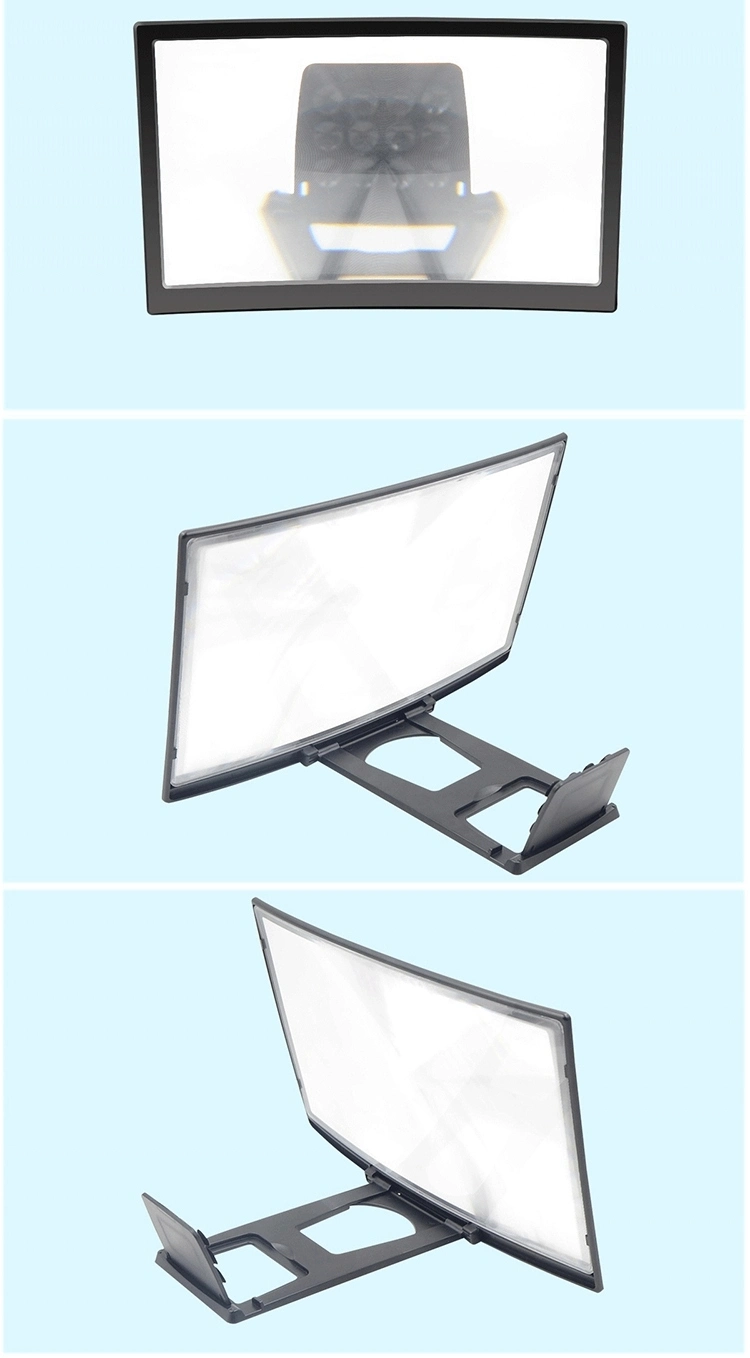 3D Curved Screen Magnifier for Cell Phone Tablet Video Screen Magnifier HD Screen Amplifier