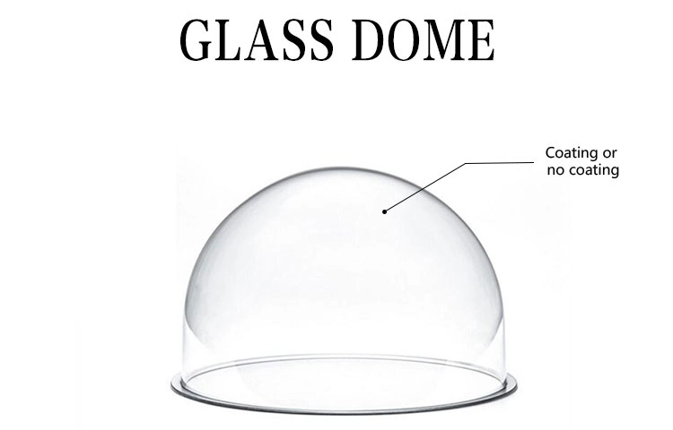 Optical Bk7 / K9 / Sapphire Glass Dome Spherical Lens