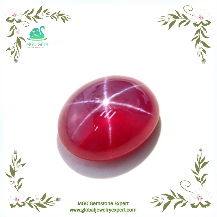 MGO Global Gems Manufacturer in Man Created Star Synthetic Ruby Sapphire at Factory Price