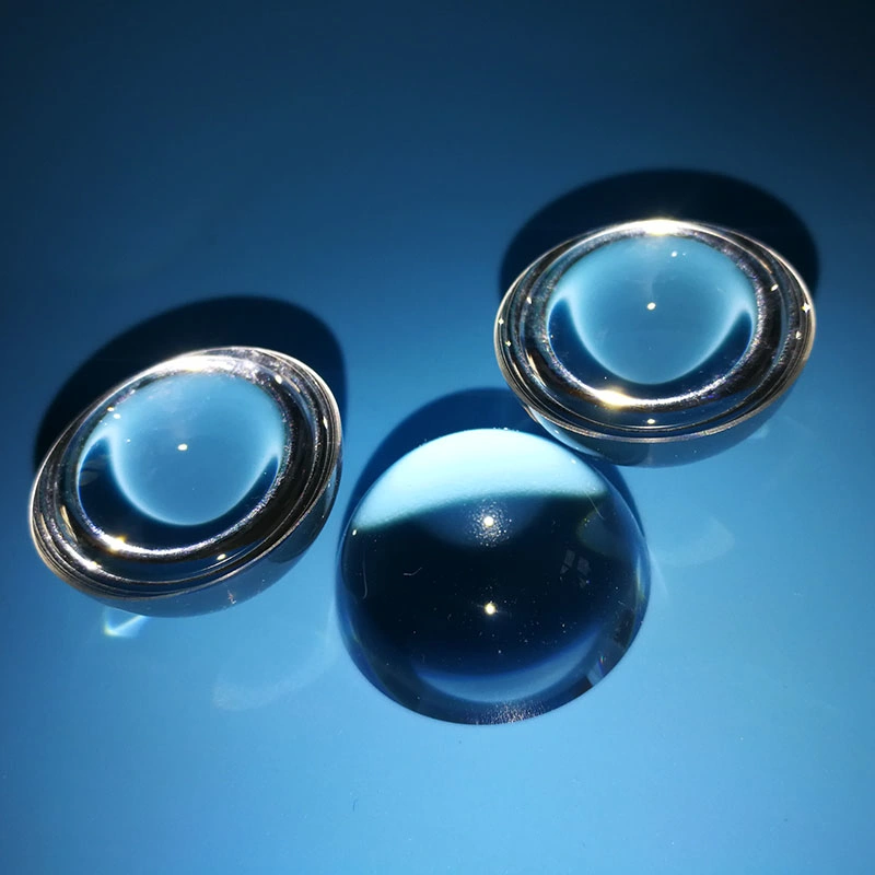Customized Fiber Optic Half Ball Lens Manufacturer D8mm *H4mm Bk7 K9 Optical Glass Lenses