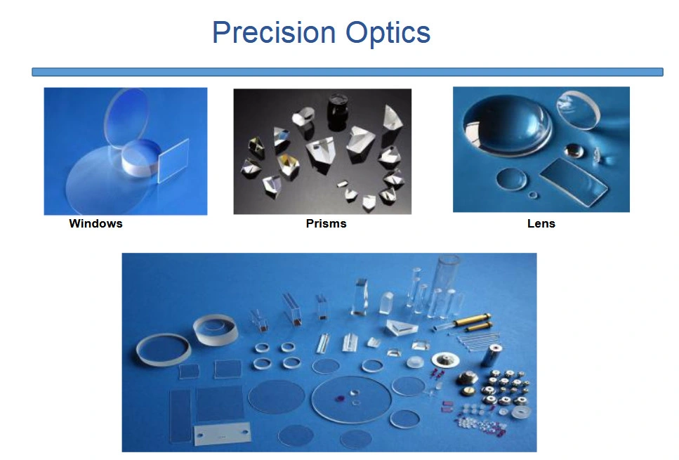 Custom Glass Optical Lens Plano Convex Half Cylindrical Lenses