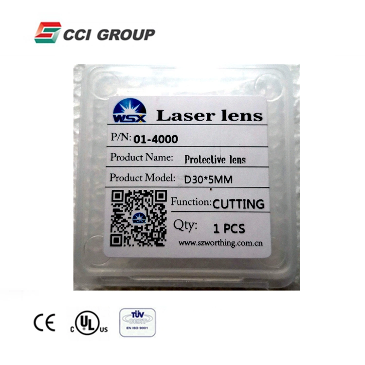 Wsx Protective Lens (JGS1) 30*5mm for Fiber Laser Machine