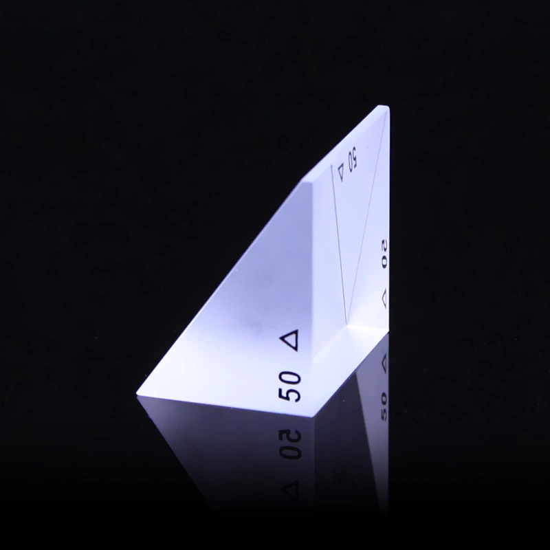 China Factory Optical Glass K9 Right Angle Triangular Wedge Prism