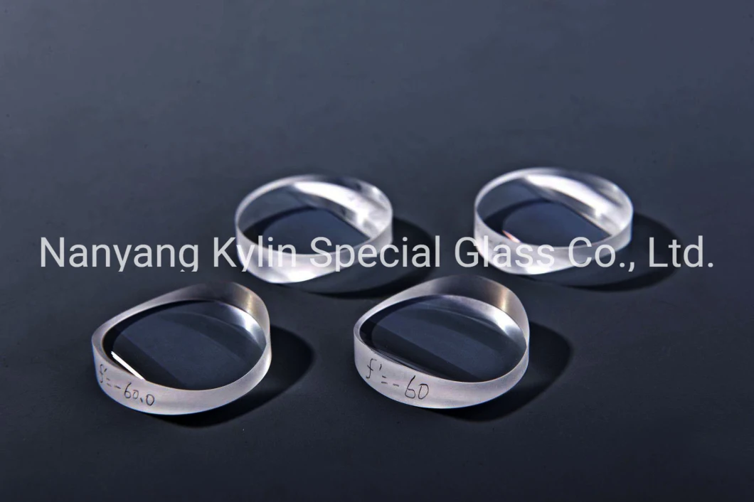 Optical Glass Sapphire Fused Silica Cylindrical Plano Concave Lenses