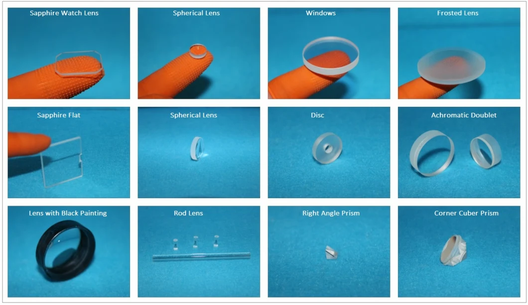 Optical Sapphire Glass Half Ball Lens for Laser Fiber From China