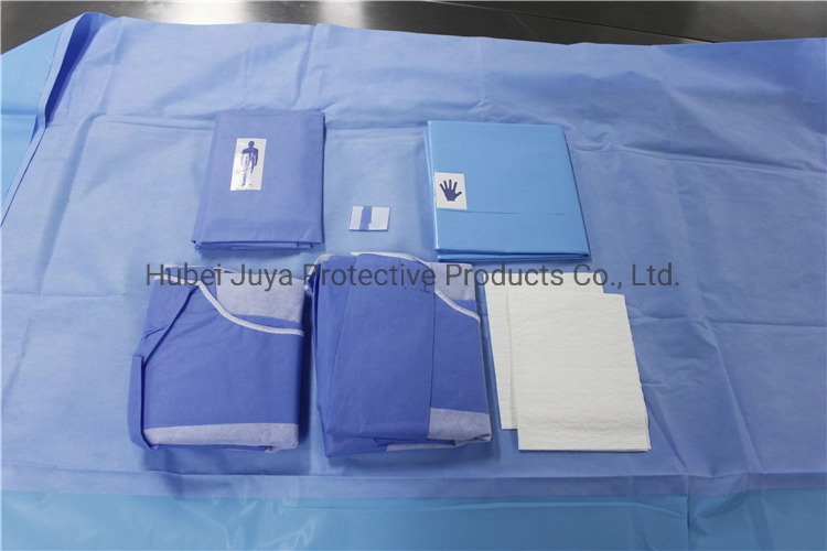Sterile Disposable Surgical Ophthalmic Eye Drape Pack