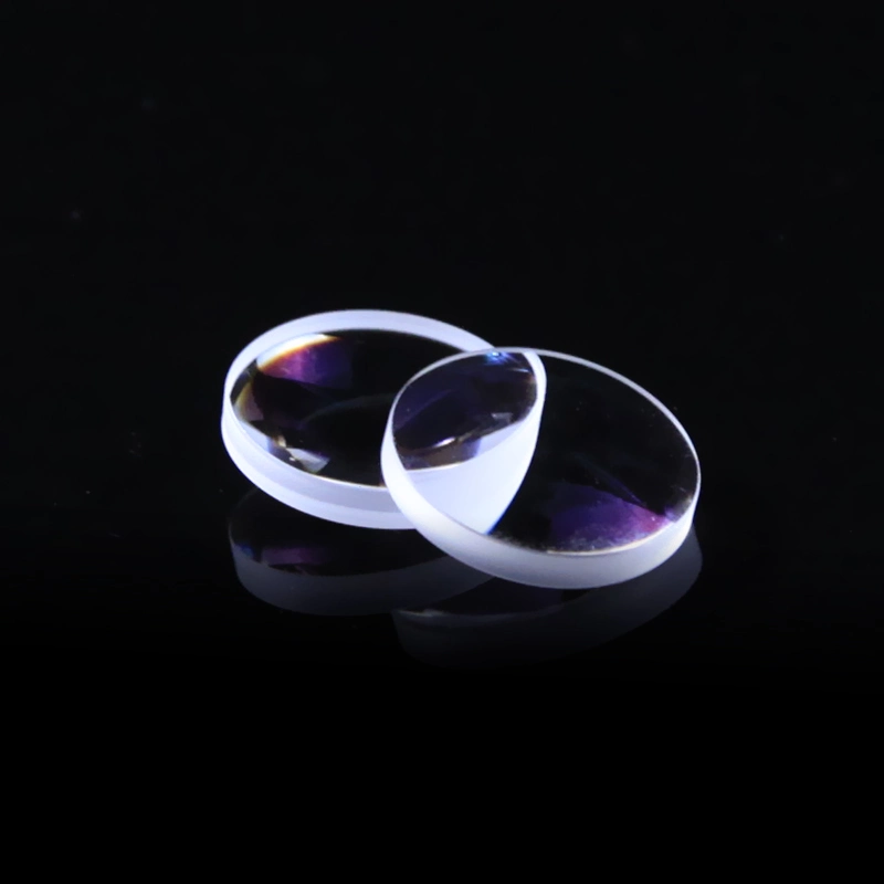 K9 Spherical Optical Glass Convex Concave Meniscus Lens