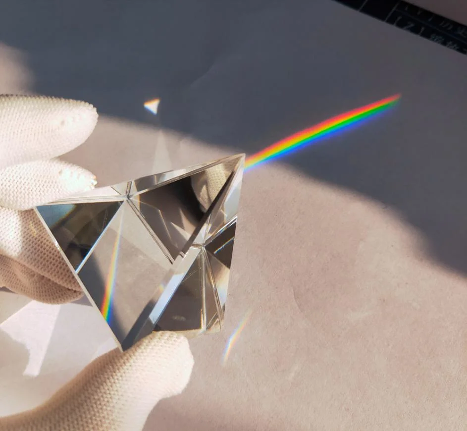 Crystal Sing Egypt Crystal Clear Quartz Crystal Pyramid Prism