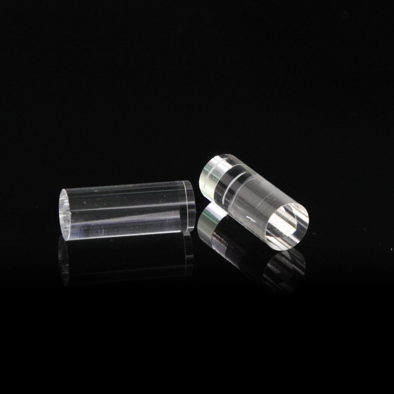 Custom-Made Sapphire Quartz Bk7 Glass Light Guide Rod Prism