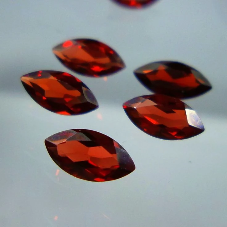 5# Marquise Shape 1.5*3mm Nature Ruby Wholesale Ruby Stone