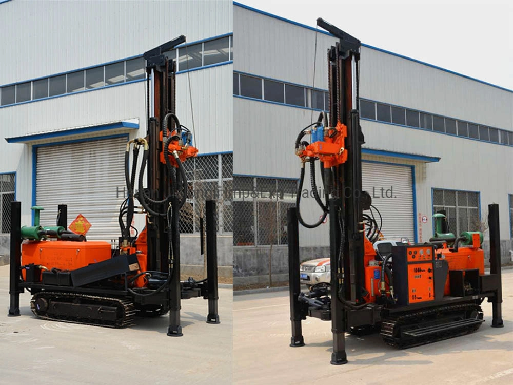 Kw200 Portable Type 200m Depth Water Well Drilling Rig Machine