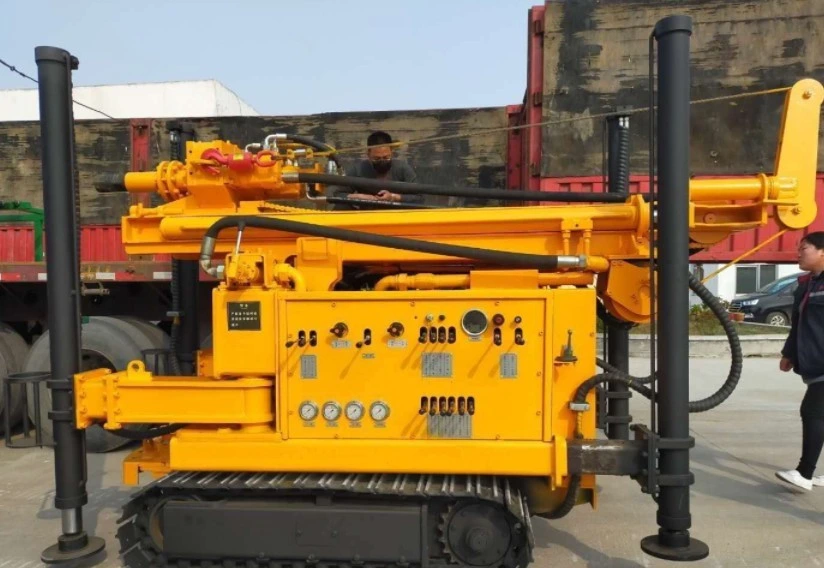 Cheap Price 300b Crawler Type Pneumatic Drilling Rig 300meter Water Well Drilling Rig for Sale