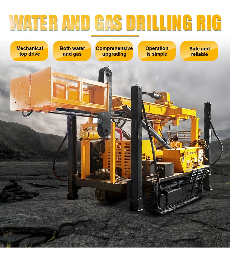 Cheapest Manual Water Well Drilling Rig Jdl-350 Air Compressor for Water Well Drilling Rig