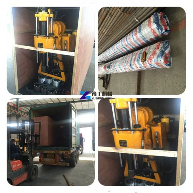 Rock Coring Drilling Rig 160m Water Well Drilling Machine