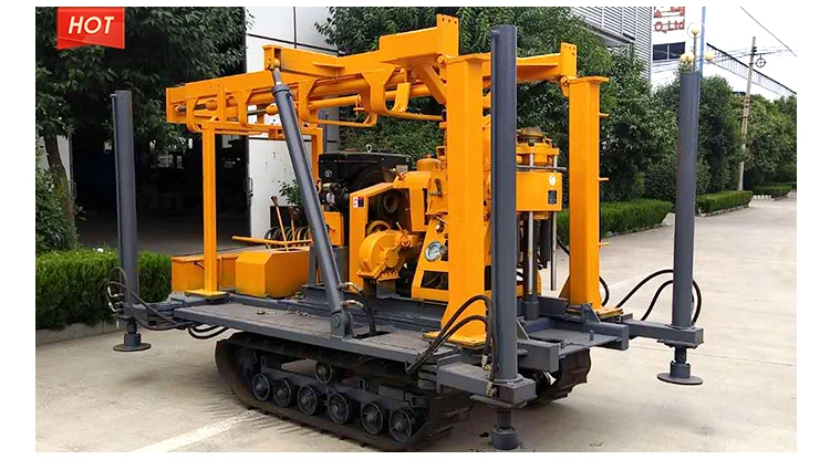 200m Borehole Water Well Deep Rock Drilling Rig Water Bore Well Drilling Machine