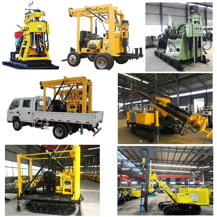 Trailer Mounted Hydraulic Drilling Rig Machine Mine Drilling Rig Water Well
